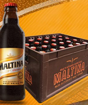 Maltina Bottle