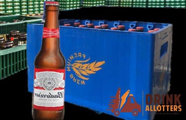 Budweiser Bottle 24 in crate