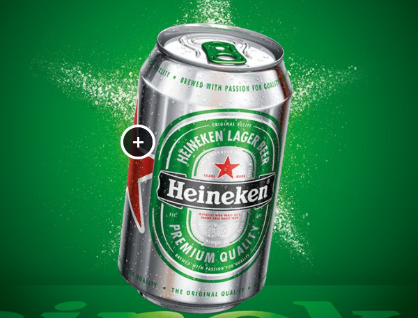 Heineken Lager Beer-50cL can x 24 @ Wholesale price, Best and cheap deals online - Image 2
